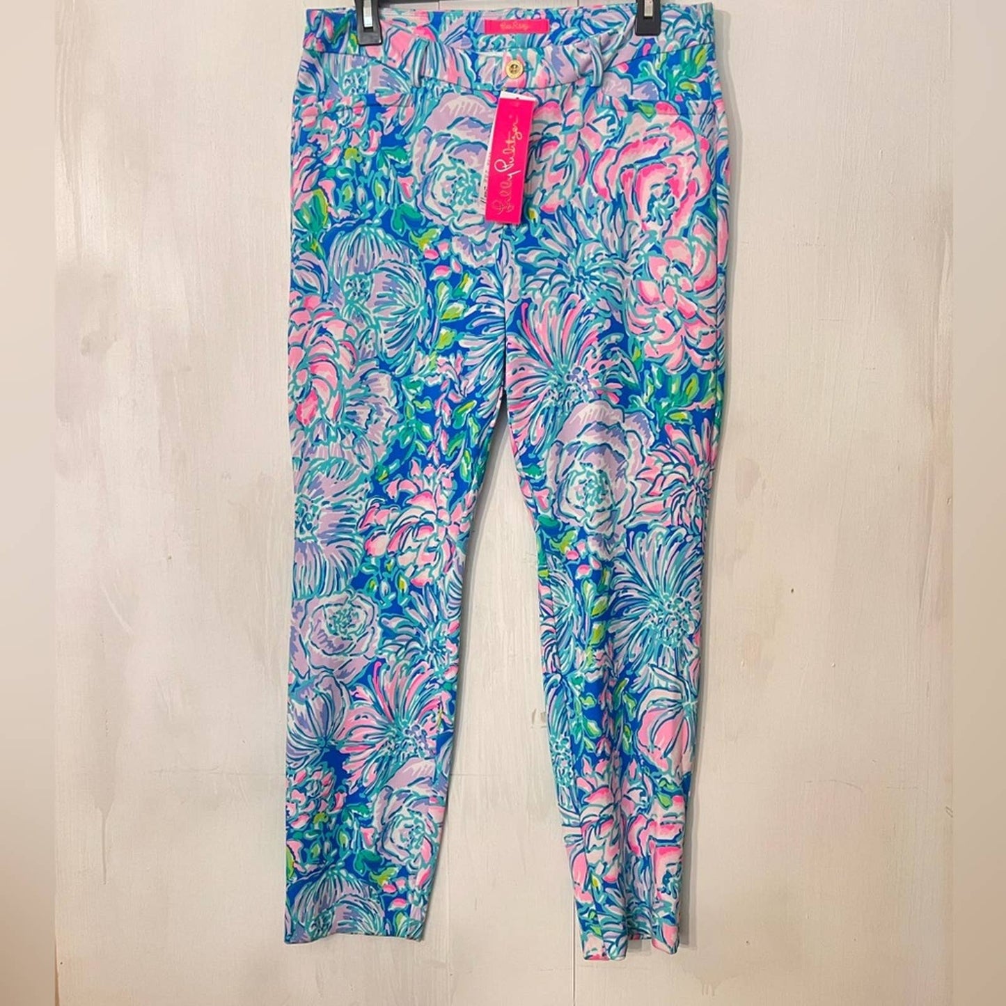 KELLY HIGH RISE KNIT SKINNY ANKLE PANT
MULTIcolor IN FULL BLOOM • SIZE: 12