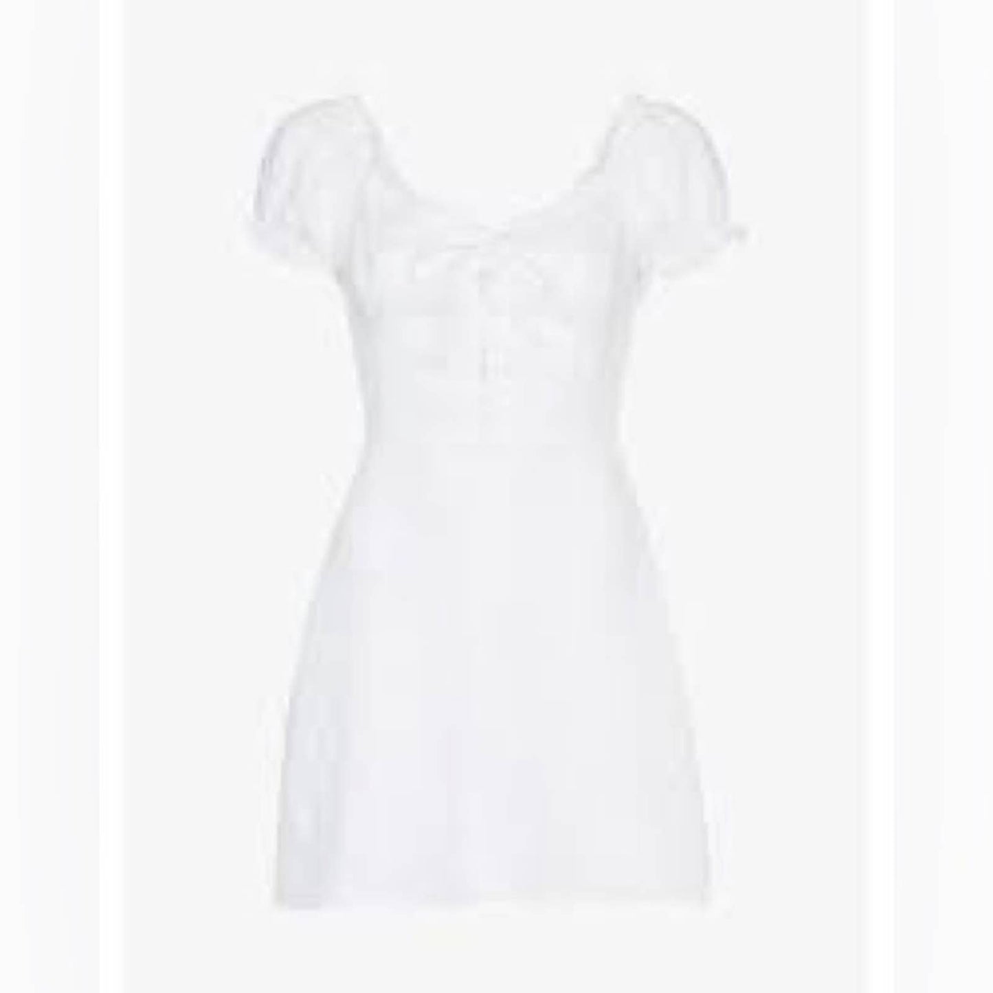 Reformation White Klara Linen Dress 4