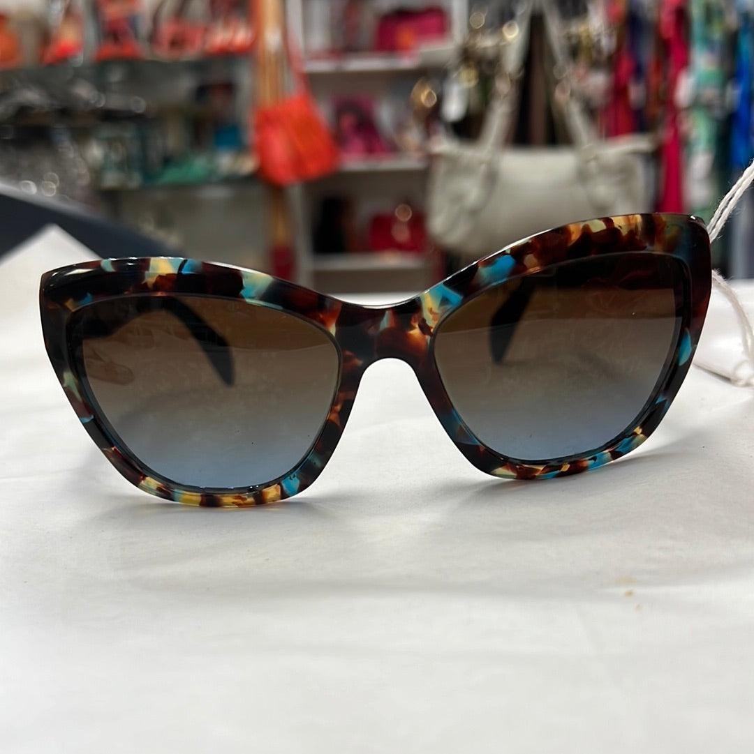 Prada Blue Multi Color Frame Sunglasses